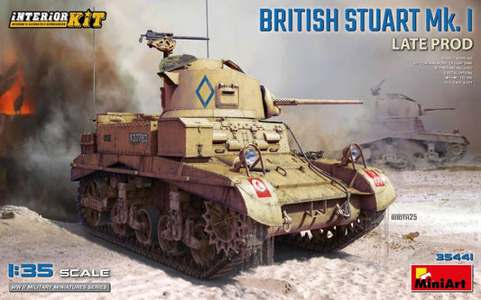 British Stuart Mk.I Late Production w/Interior