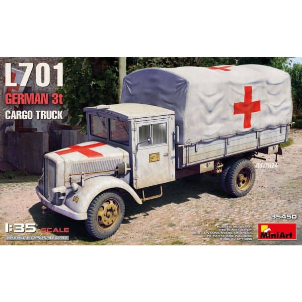 L701 German 3t Cargo Truck