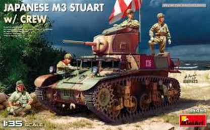 Japanese M3 Stuart W/ Crew