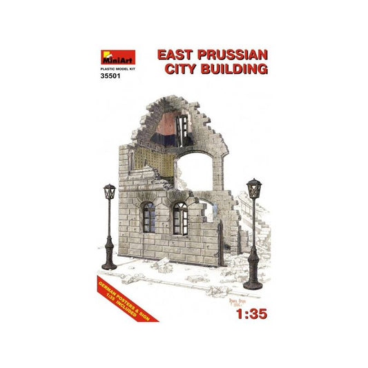 East Prussian City Building with German Grena