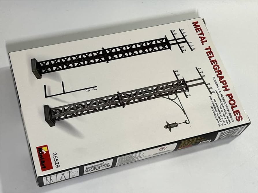 Metal Telegraph Poles – Imperial Hobbies