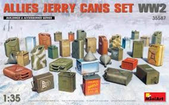 Allies Jerry Cans Set WW2