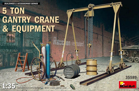 5 Ton Gantry Crane & Equipment