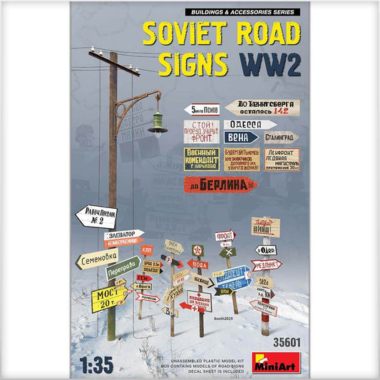 Soviet Road Signs WW2