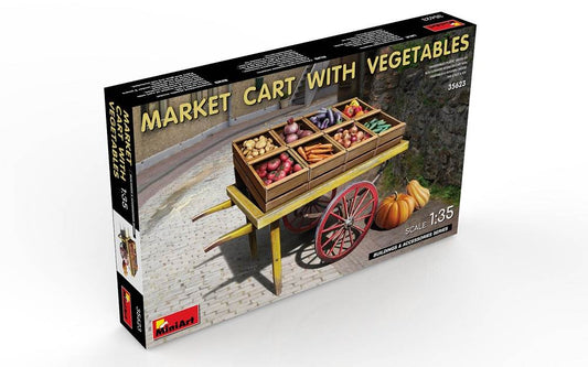 Market Cart with Vegetables