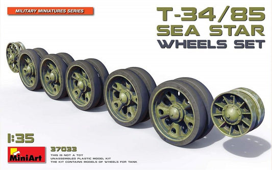 T-34/85 Sea Star Wheel Set