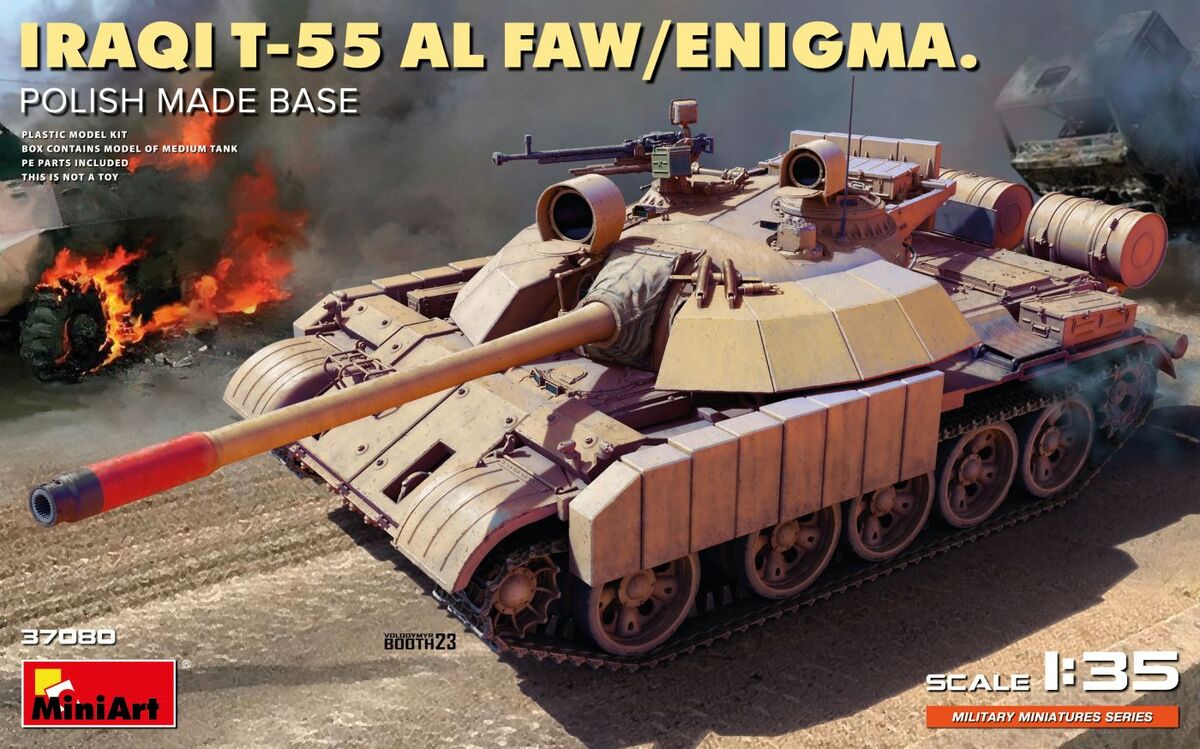 Iraqi T-55 AL FAW/Enigma (Polish-Made Base)