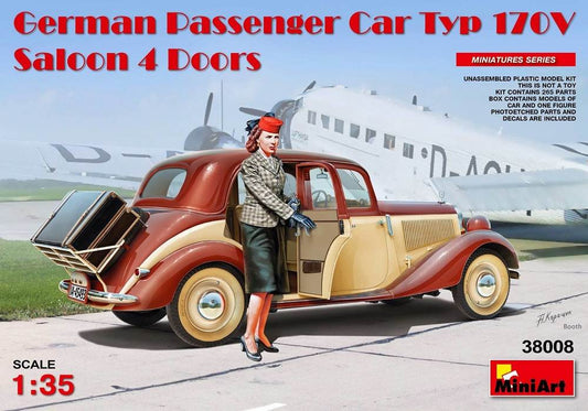 German Passenger Car Typ 170 V Saloon 4 Doors