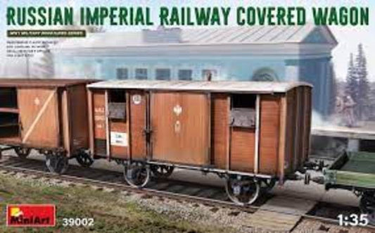 Russian Imperial Railway Covered Wagon