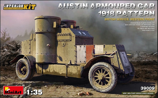 Austin Armoured Car 1918 Pattern, British, Western Front