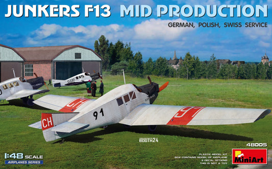 Junkers F13 Mid-Production (German, Polish, Swiss Service)