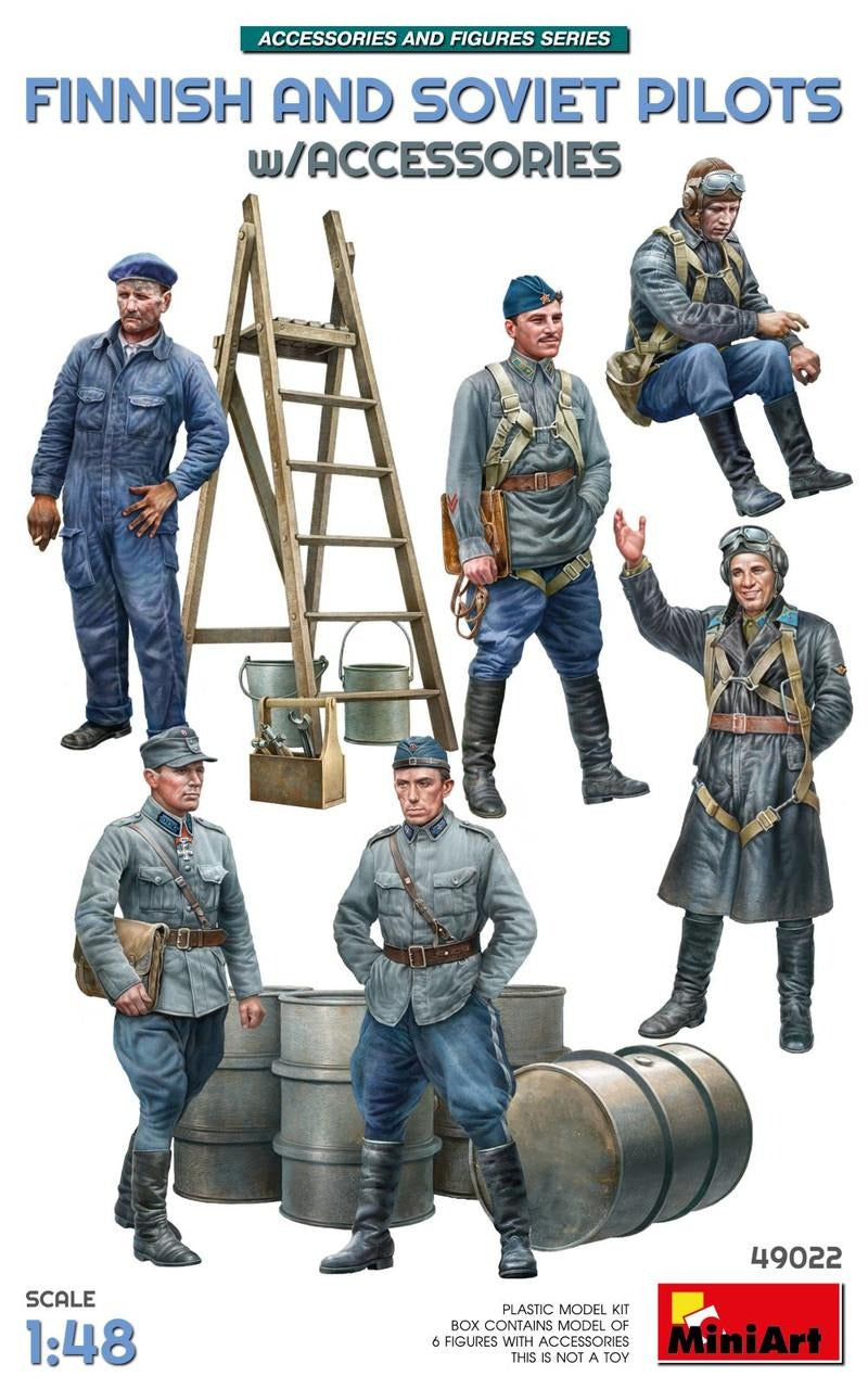 Finnish and Soviet Pilots w/ Accessories