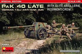 PaK 40 Late W/ Elite Artillerie Regiment Crew