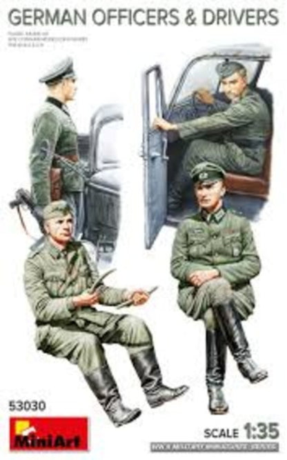 German Officers & Drivers