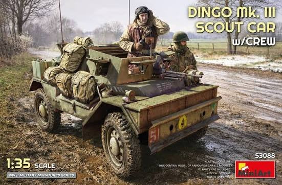 Dingo Mk. III Scout Car with Crew