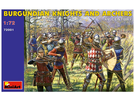 Burgundian Knights and Archers, XV Century
