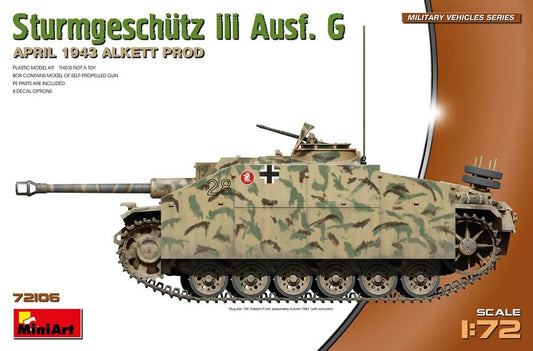 Sturmgeschutz III Ausf.G April 1943 Alket Production