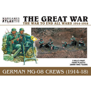 The Great War: German MG-08 Crews (1914-1918)