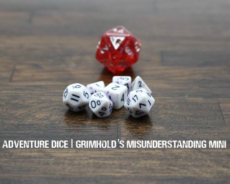 Small Dice Set - Grimhold's Misunderstanding