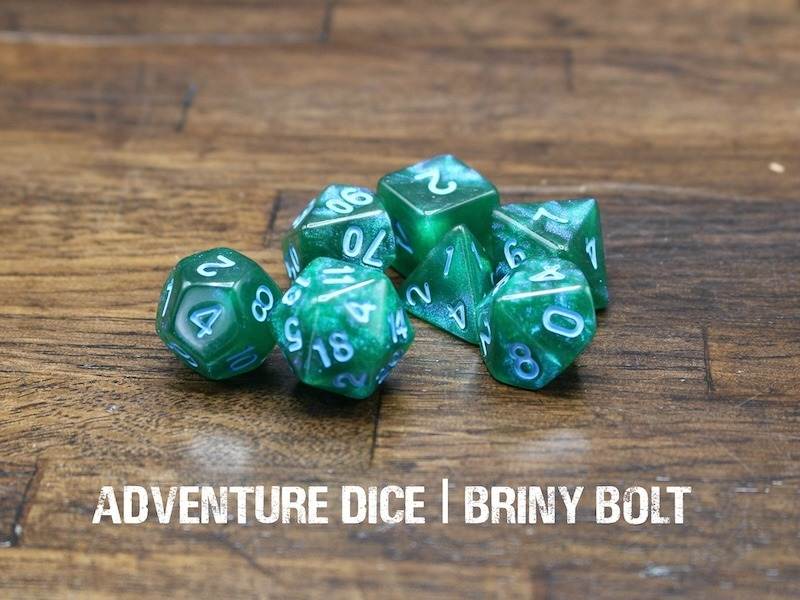 Standard Dice Set - Briny Bolt