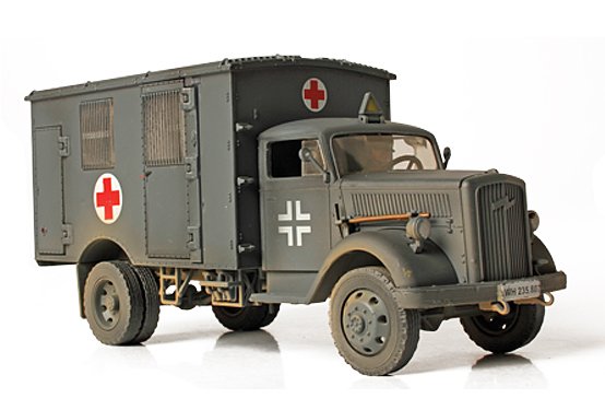 German 4X4 Ambulance France 1940