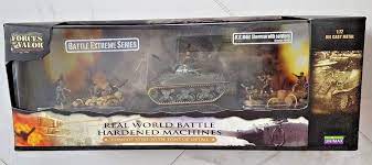 U.S. M4A1 Sherman & Soldiers Set