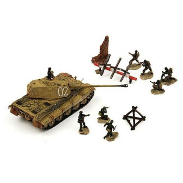 German Kingtiger and Soldiers Set