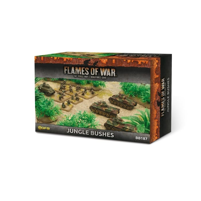 Flames of War: Jungle Bushes Terrain