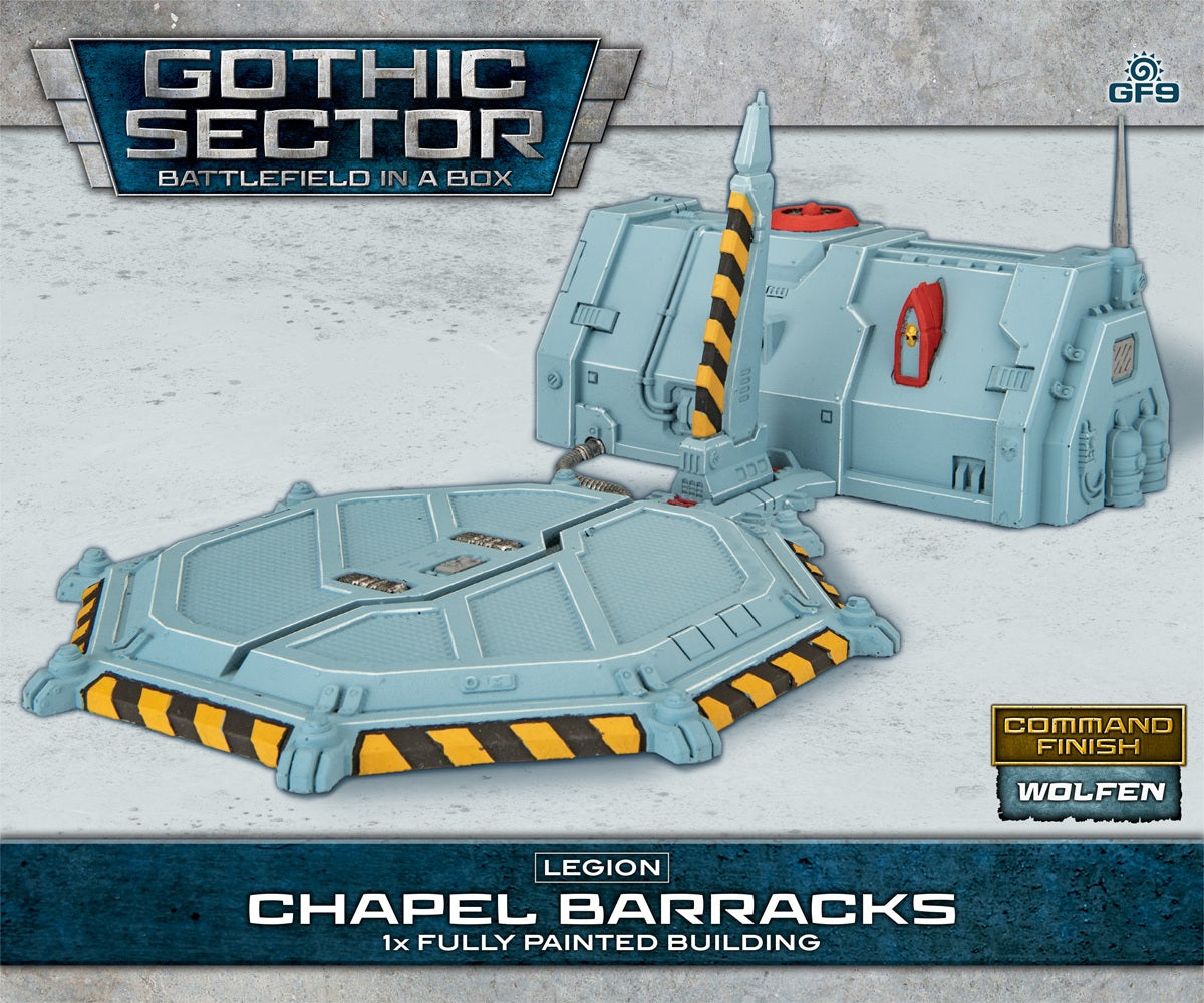 BiaB: Gothic Sector Legion Chapel Barracks (Wolfen)