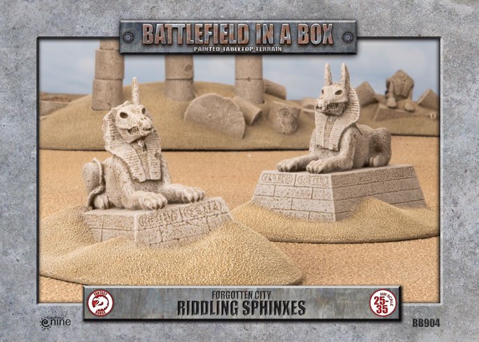 BiaB: Forgotten City Riddling Sphinxes