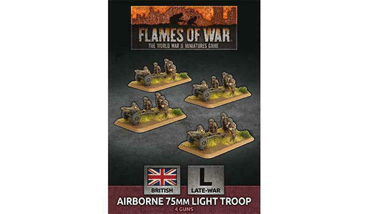 British Airborne 75mm Light Troop (4 Guns)