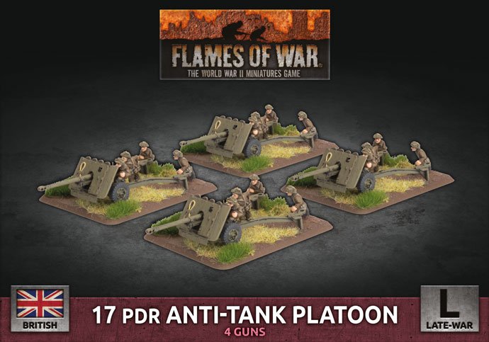 17 Pdr. Anti-Tank Platoon (4 Guns)