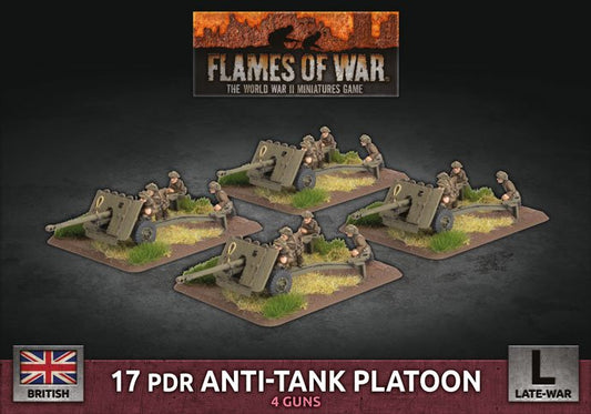 17 Pdr. Anti-Tank Platoon (4 Guns)