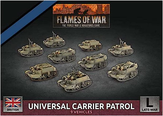 Universal Carrier Patrol (9 vehicles)