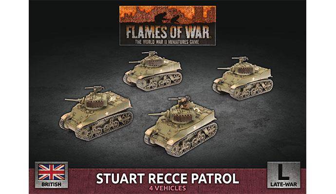 Stuart Recce Patrol (4 Vehicles)