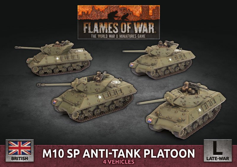 M10 SP Anti-Tank Platoon (4 vehicles)