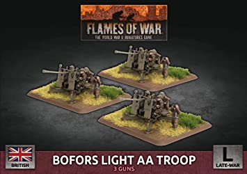 Bofors Light AA Troop (3 Guns)