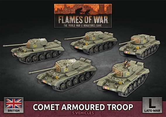 Comet Armoured Troop (5 pcs.)