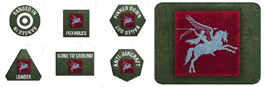 British 6th Airborne Division Token & Objective Set