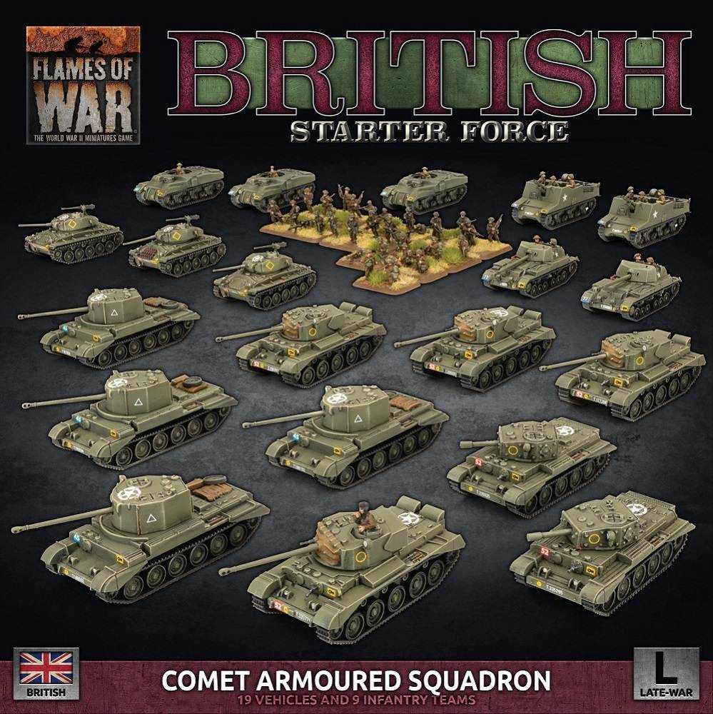 Comet Armoured Squadron (29 pcs.)