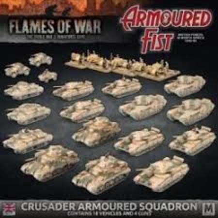 FOW: British Starter Set- Armoured Fist Crusader Squadron