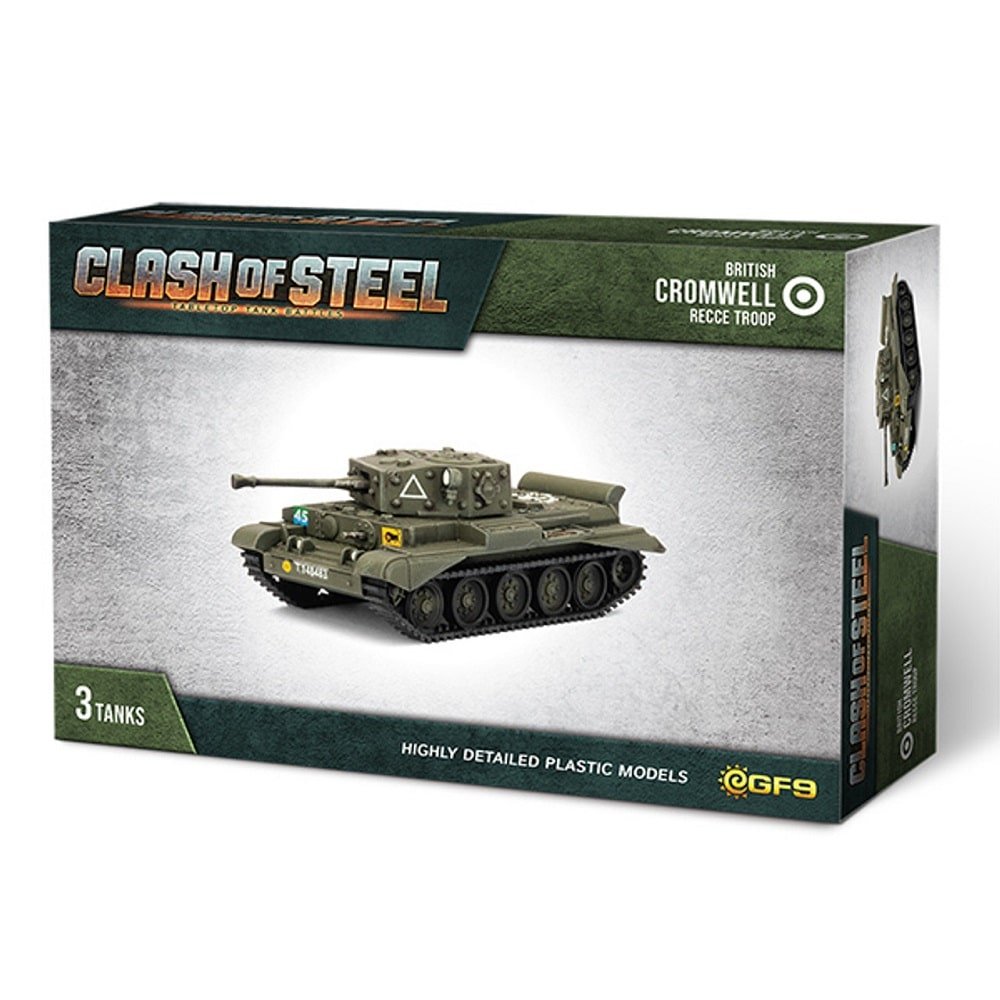 Clash of Steel: Cromwell Recce Troop (3 pcs.)