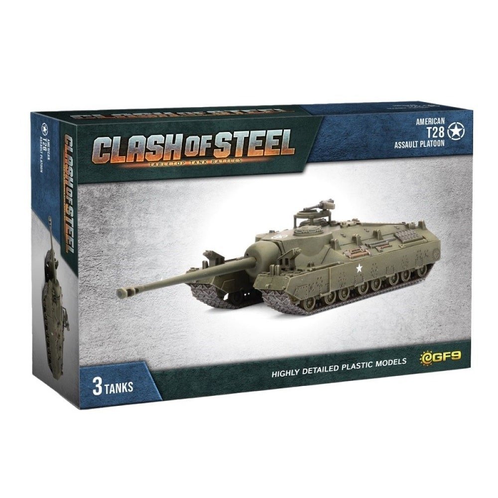 Clash of Steel: T28 Assault Platoon (3 pcs.)