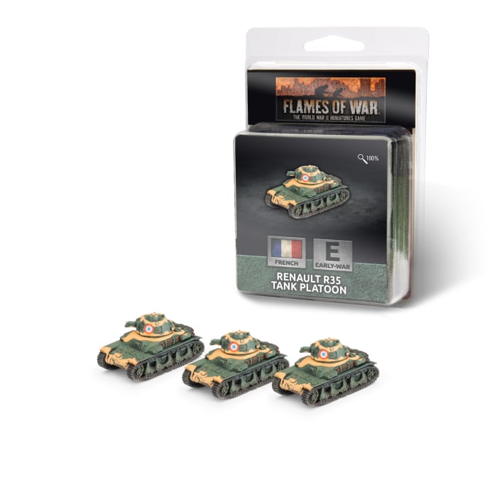 Renault R35 Tank Platoon (5 pcs.)