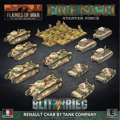 Renault Char B1 Tank Company French Early War