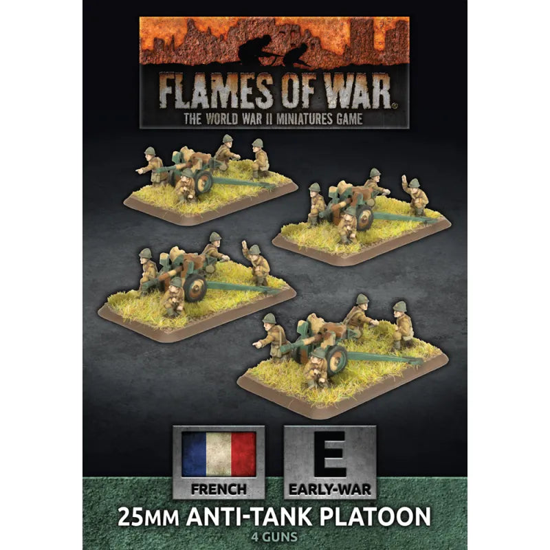 25mm Anti-Tank Platoon French Early War