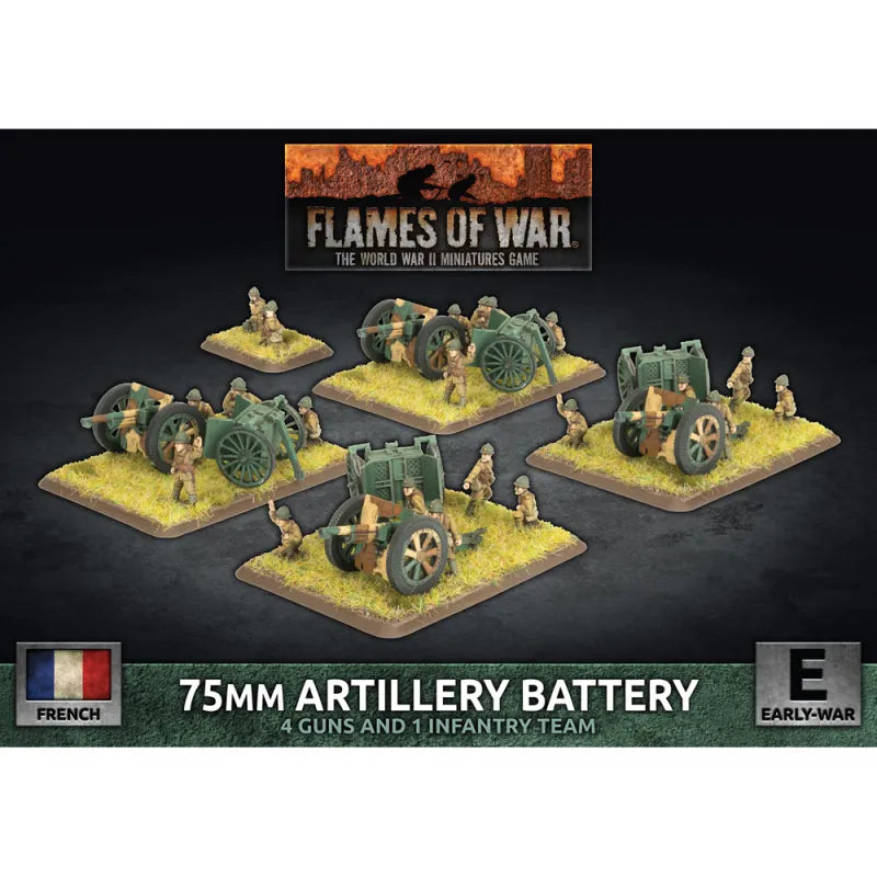 75mm Artillery Battery French Early War