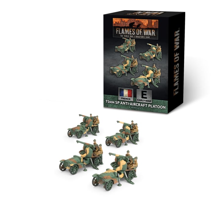 75mm SP Anti-Aircraft Platoon (5 pcs.)