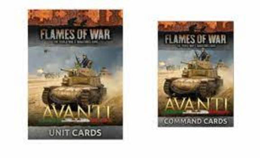 Flames Of War: Italian Avanti Card Bundle