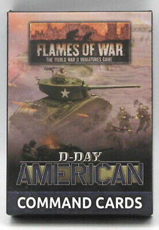 FOW D-Day American Command Cards